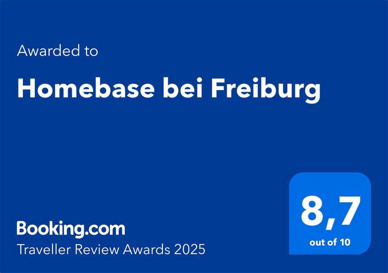 Homebase Bei Freiburg March Bagian luar foto
